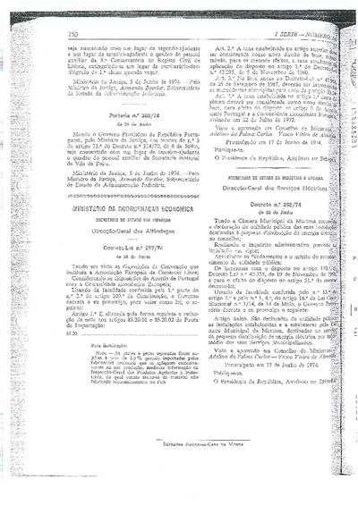 Declara de utilidade pública as instalações estabelecidas e a estabelecer pela Câmara Municipal da Murtosa, destinadas ao serviço da pequena distribuição de energia eléctrica_26 jun 1974.pdf