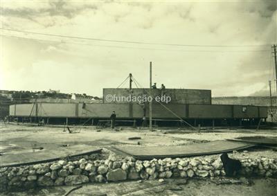 C.R.G.E. - Fábrica de gás da Matinha _ Gasómetro I. Montagem _ 1939-11-04 _ Kurt Pinto _ 15139 _ 72.jpg