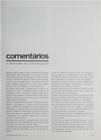 Comentários - O processo de investigação_Manuel J. L. Silva_Electricidade_Nº034_mar-abr_1965_103-106.pdf