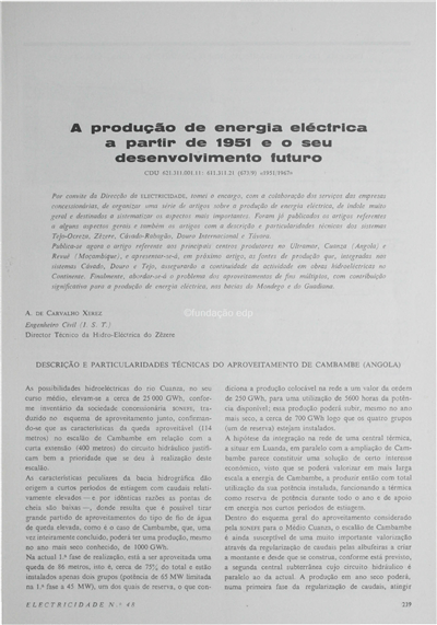 A produção de energia eléctrica a  partir de 1951 e o seu desenvolvimento futuro_A. de Carvalho Xerez_Electricidade_Nº048_jul-ago_1967_239-249.pdf