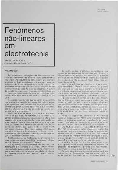 Fenómenos não lineares em electrotécnica (1ªparte)_Franklin Guerra_Electricidade_Nº079_mai_1972_221-230.pdf