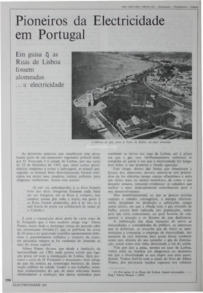Pioneiros da eléctricidade em Portugal - Em guisa q as Ruas de Lisboa fossem alomeadas?a electricidade_Ilídio M. Simões_Electricidade_Nº133_set-out_1977_258-264.pdf