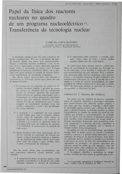 Papel da física dos reactores nucleares no quadro de um programa nucleoeléctrico_Jaime C. Oliveira_Electricidade_Nº138_jul-ago_1978_186-189.pdf