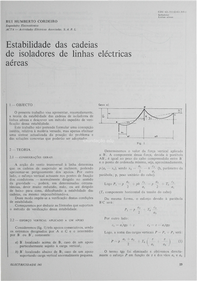 Estabilidade das cadeias de isoladores de linhas eléctricas aéreas_Rui H. Cordeiro_Electricidade_Nº141_jan-fev_1979_23-26.pdf