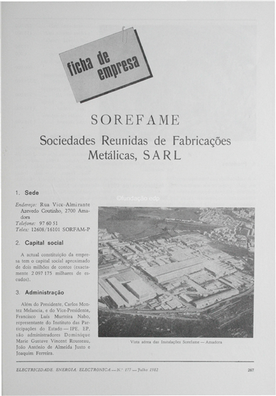 SOREFAME-Sociedade Reunidas de Fabricações Metálicas, SARL_Electricidade_Nº177_jul_1982_267-268.pdf