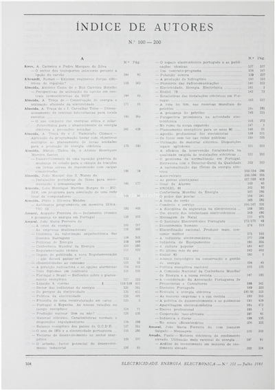 Índice dos autores - nºs 100 a 200_Electricidade_Nº201_jul_1984_304-312.pdf