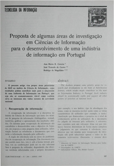 proposta de algumas áreas de inv. em Ciências de Inf. para o dessen. de uma ind. de inf. em Por._Ana M.R. Correia_Electricidade_Nº244_abr_1988_167-173.pdf
