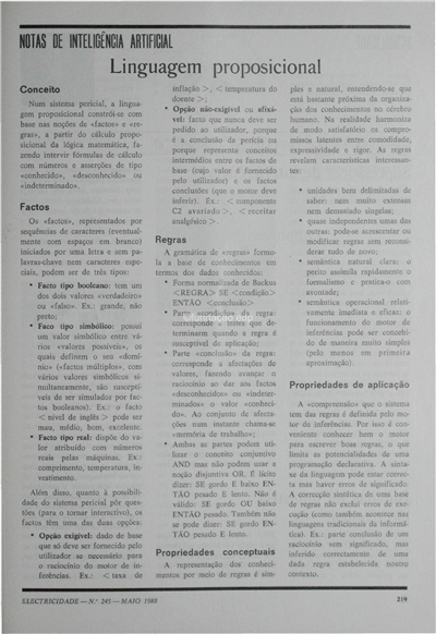 Notas de inteligência artificial- linguagem proposicional_Electricidade_Nº245_mai_1988_219.pdf