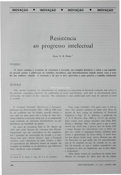 Inovação-resistência ao progresso intelectual_Oscar N.R. Potier_Electricidade_Nº257_jun_1989_298-302.pdf