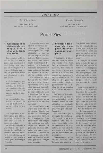 CIGRÉ 33-protecções, planificação e evolução das redes_L.M. Vilela Pinto_Electricidade_Nº283_nov_1991_366-367.pdf