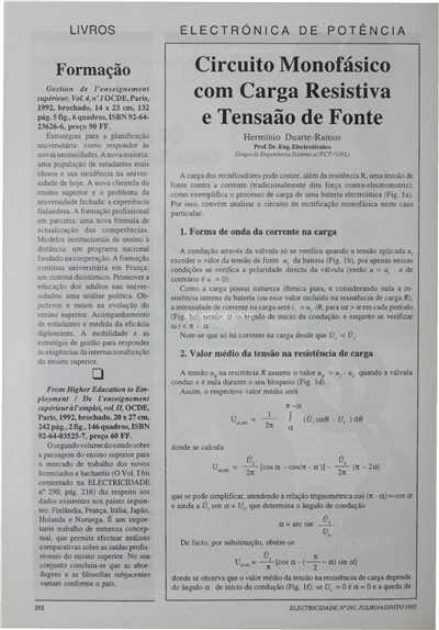Electrónica de potência-circuito monofásico com carga resistiva e tensão de fonte_H. D. Ramos_Electricidade_Nº291_jul-ago_1992_252-253.pdf