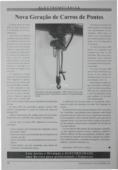 electromecânica-nova geração de carros de pontes_Electricidade_Nº294_nov_1992_394.pdf