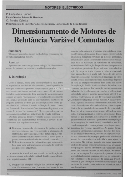 Motores eléctricos-Dimensionamento de motores de relutância variável_P. G. Baiona_Electricidade_Nº343_abr_1997_96-105.pdf