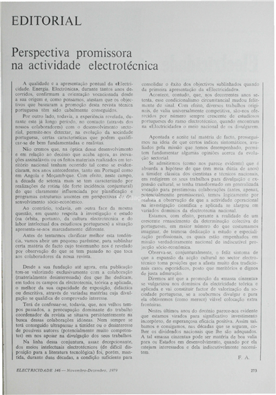 Perspectiva promissora na actividade electrotécnica(Editorial)_Ferreira do Amaral_Electricidade_Nº146_nov-dez_1979_273.pdf