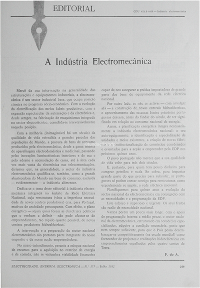 A indústria electromecânica(Editorial)_Ferreira do Amaral_Electricidade_Nº177_jul_1982_259.pdf