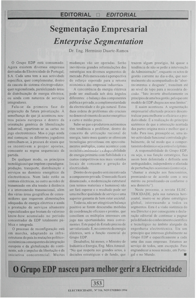 Segmentação empresarial(editorial)_H. D. Ramos_Electricidade_Nº316_nov_1994_353.pdf