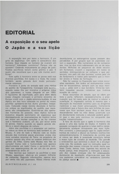 A exposição e o seu apêlo-O Japão e a sua lição (editorial)_Electricidade_Nº066_jul-ago_1970_209.pdf