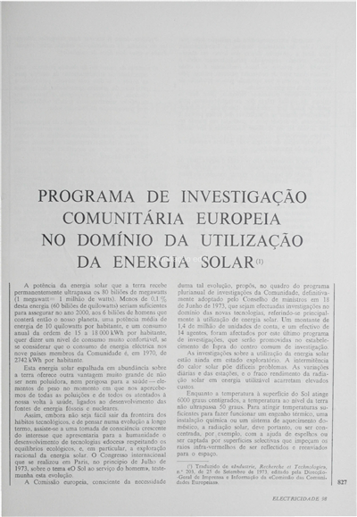 Programa de investigação comunitária europeia no domínio da utilização da energia solar_Electricidade_Nº098_dez_1973_827-828.pdf