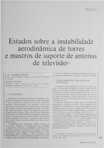 (...)instabilidade aerodinâmica de torres e mastros de suporte de antenas de televisão (trad.)_A. R. J. Borges_Electricidade_Nº111_jan_1975_659-668.pdf