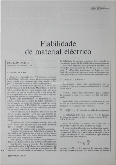 Fiabilidade de material eléctrico_Franklin Guerra_Electricidade_Nº121_nov_1975_416-423.pdf