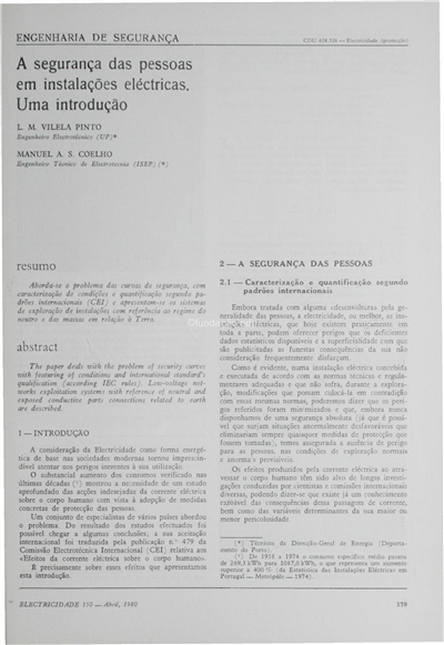 A segurança das pessoas em instalações eléctricas_L. M. V. Pinto_Electricidade_Nº150_abr_1980_179-183.pdf