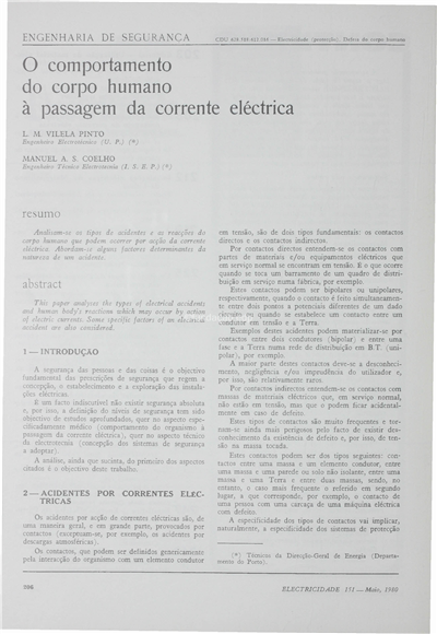 O comportamento do corpo humano à passagem da corrente eléctrica_L. M. Vilela Pinto_Electricidade_Nº151_mai_1980_206-211.pdf