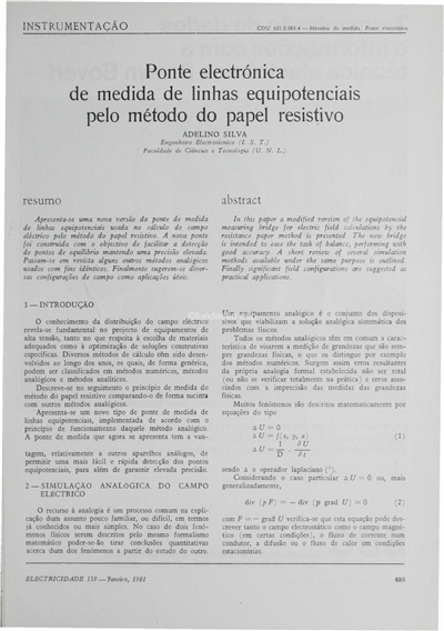 Ponte electrónica de medida de linhas equipotenciais pelo método do papel resistivo_Adelino Silva_Electricidade_Nº159_jan_1981_495-498.pdf