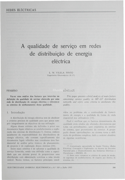 A qualidade de serviço em redes de destribuição de energia eléctrica_L. M. Vitela Pinto_Electricidade_Nº189_jul_1983_299-305.pdf