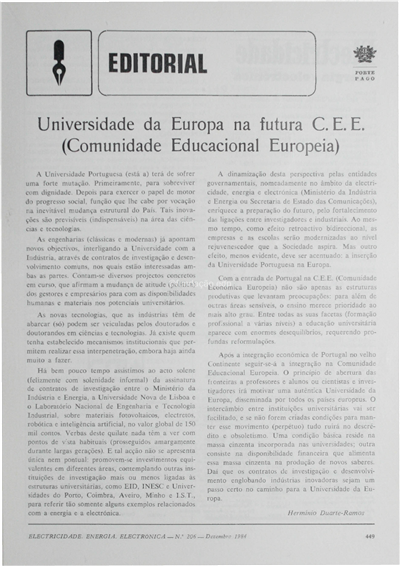 Universidade da Europa na futura C.E.E(Editorial)_H. D. Ramos_Electricidade_Nº206_dez_1984_449.pdf