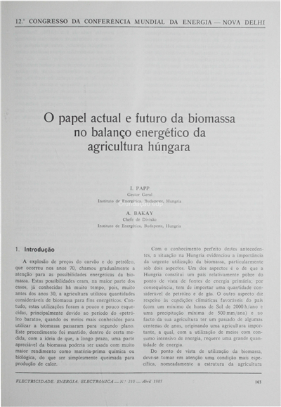 O papel actual e o futuro da biomassa no balanço energético da agricultura húngara_I. Papp_Electricidade_Nº210_abr_1985_163-169.pdf