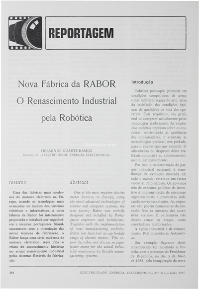 Nova fábrica da RABOR-o renascimento indústrial pela robótica_H. D. Ramos_Electricidade_Nº213_jul_1985_284-290.pdf