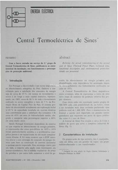 Energia eléctrica-Central Termoeléctrica de Sines_Electricidade_Nº228_nov_1986_379-384.pdf