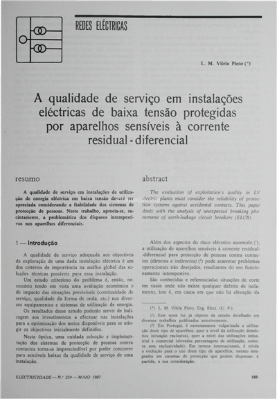 Redes eléctricas-qualidade de serviço em instalações eléctricas de baixa tensão?_L.M. Vilela Pinto_Electricidade_Nº234_mai_1987_169-173.pdf