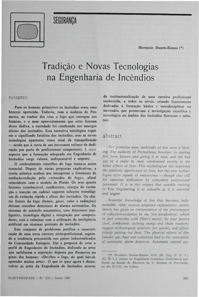 Segurança-tradição e novas tecnológias na engenharia de incêndios_H. D. Ramos_Electricidade_Nº235_jun_1987_223-230.pdf