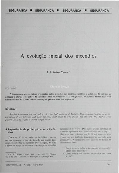 Segurança-a evolução inicial dos incêndios_J. A. C. Vicente_Electricidade_Nº256_mai_1989_227-230.pdf