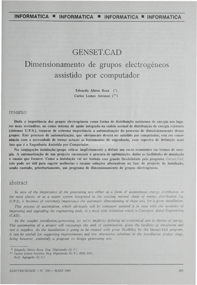 CAD-Dimensionamento de grupos electrogéneos assistido por computador_E. A. Rosa_Electricidade_Nº256_mai_1989_243-245.pdf