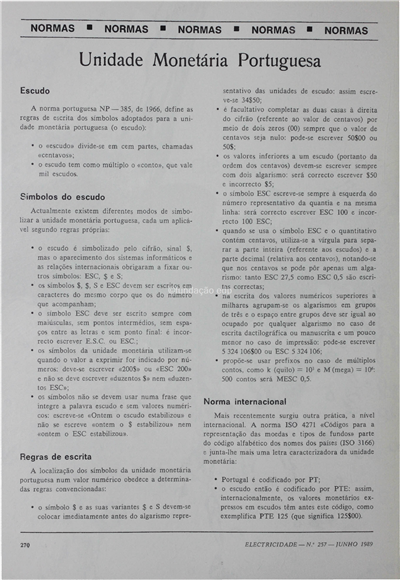 Normas-unidade monetária portuguesa_Electricidade_Nº257_jun_1989_270.pdf