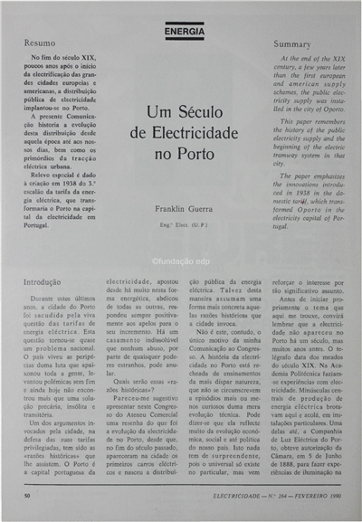 Energia-um século de electricidade no Porto_Franklin Guerra_Electricidade_Nº264_fev_1990_50-56.pdf
