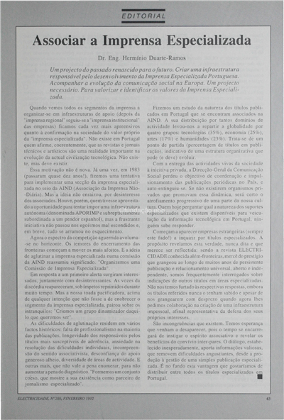 associar a imprensa especializada(editorial)_H. D. Ramos_Electricidade_Nº286_fev_1992_43.pdf