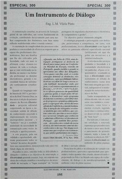 Especial 30-um Instrumento de diálogo_L. M. Vilela Pinto_Electricidade_Nº300_mai_1993_195.pdf