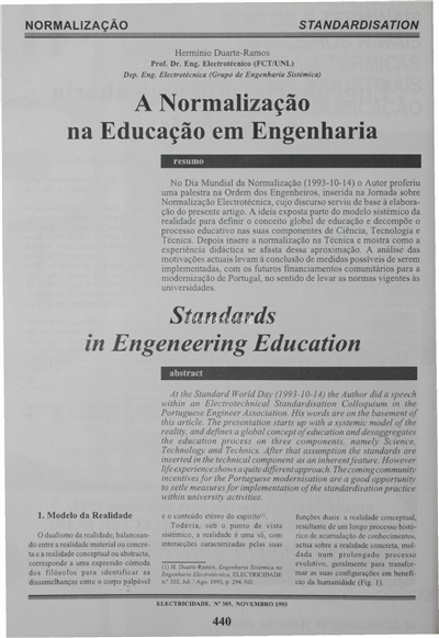 Normalização-A normalização na educação em engenharia_H. D. Ramos_Electricidade_Nº305_nov_1993_440-446.pdf