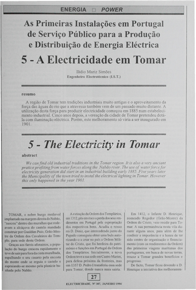 Energia - Electricidade em Tomar_I. M. Simões_Electricidade_Nº307_jan_1994_27-33.pdf