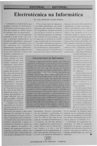 Electrotécnica na informática(editorial)_H. D. Ramos_Electricidade_Nº311_mai_1994_173.pdf