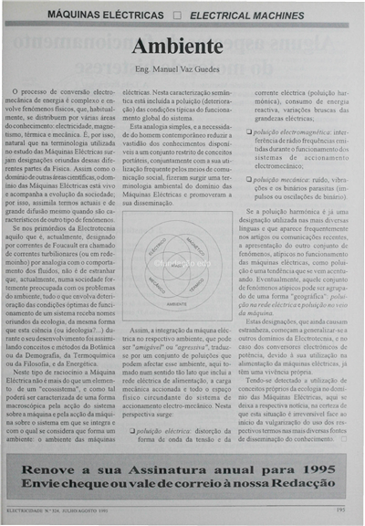 Máquinas eléctricas - Ambientes_M. Vaz Guedes_Electricidade_Nº324_jul-ago_1995_195.pdf