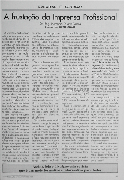 A frustração da Imprensa Profissional(editorial)_H. D. Ramos_Electricidade_Nº326_out_1995_237.pdf