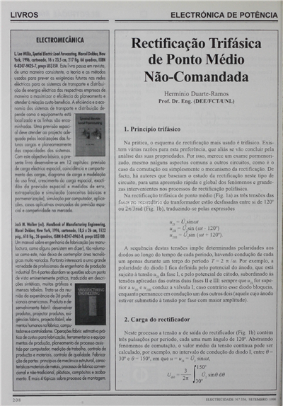 Electrónica de potência e livros-Rectificação trifásica de ponto médio não comandada_H. D. Ramos_Electricidade_Nº336_set_1996_208-216.pdf