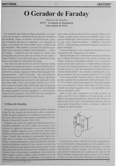 História - O Gerador de Faraday_M. Vaz Guedes_Electricidade_Nº337_out_1996_243-245.pdf