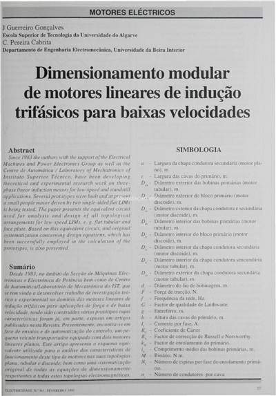 Dimensionamento modular de motores lineares de indução trifásicos para baixas velocidades_J. G. Gonçalves_Electricidade_Nº341_fev_1997_37-43.pdf