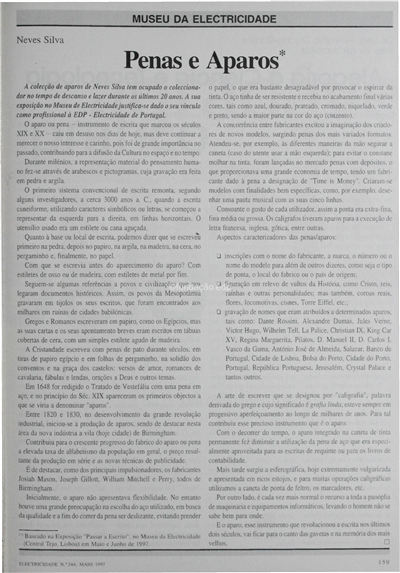 Museu da electricidade-Penas e aparos_Neves Silva_Electricidade_Nº344_mai_1997_159.pdf