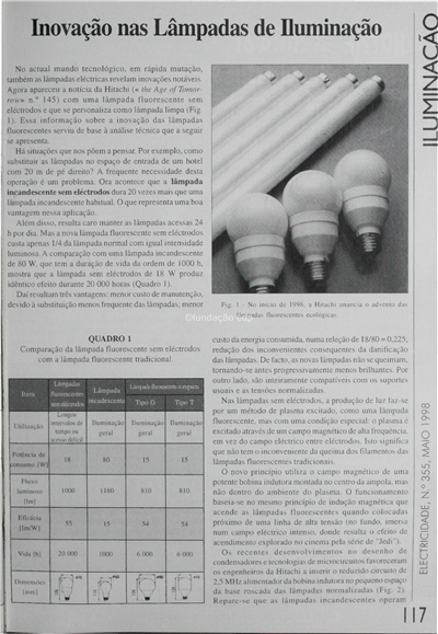 Iluminação - Inovação nas lâmpadas de iluminação_Electricidade_Nº355_mai_1998_117-118.pdf
